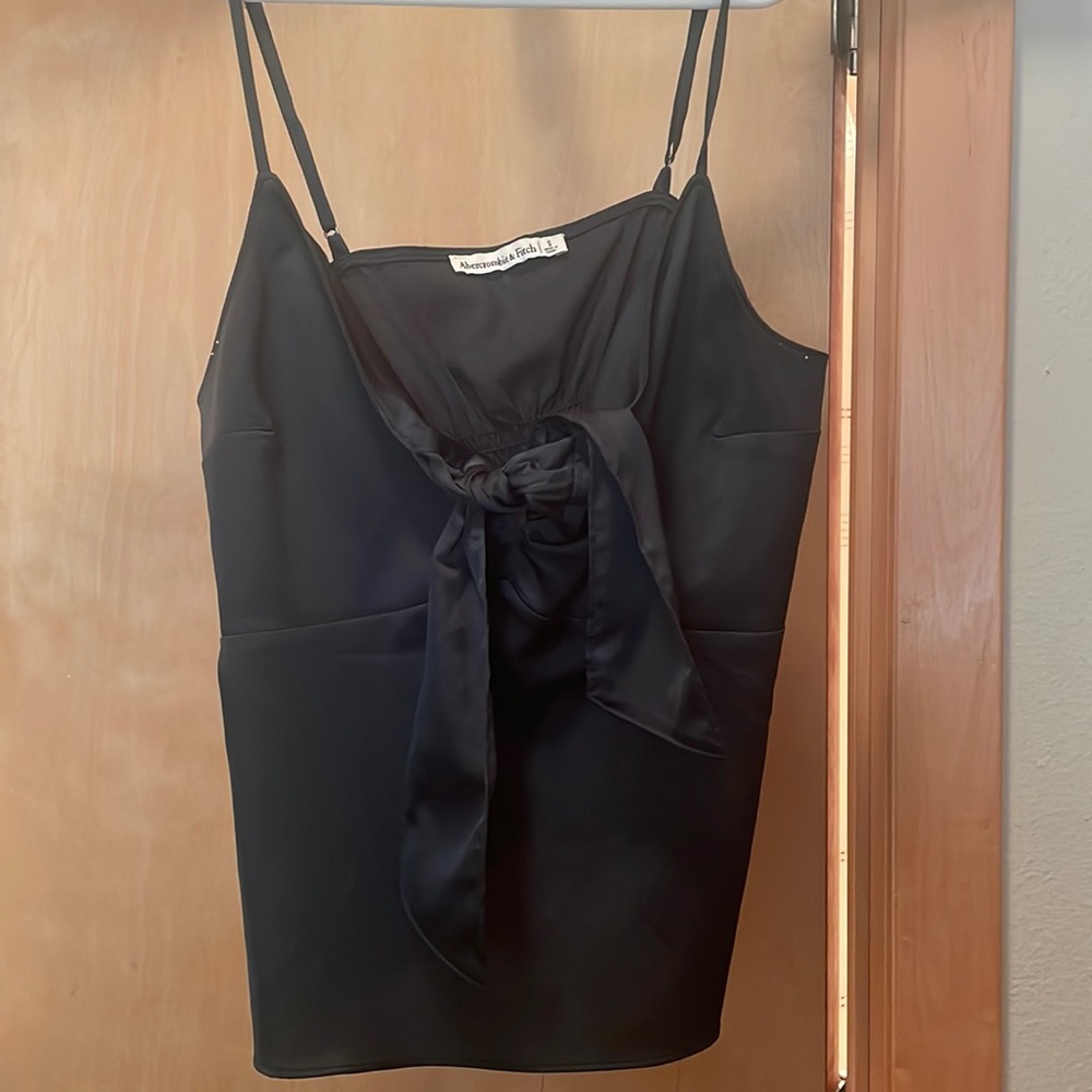 Abercrombie tank top blouse green size small